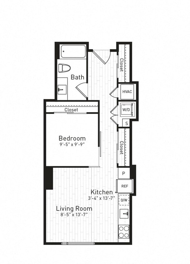 Floor Plan - A1A - Bolden WDU 60%