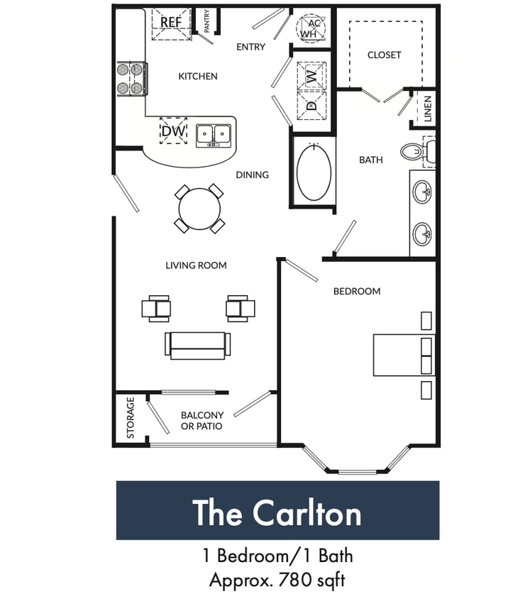 Floor Plan - The Carlton