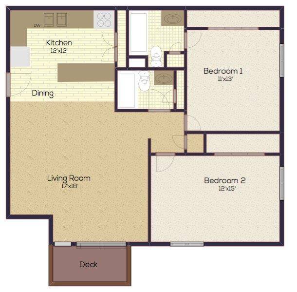 Floor Plan - 9012xxm4_xxm-42Bedroom2Bath_1045
