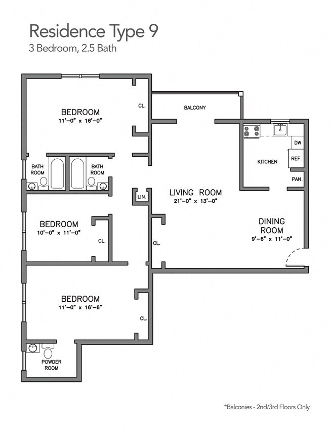 Floor Plan - Sutton Hill Type 9