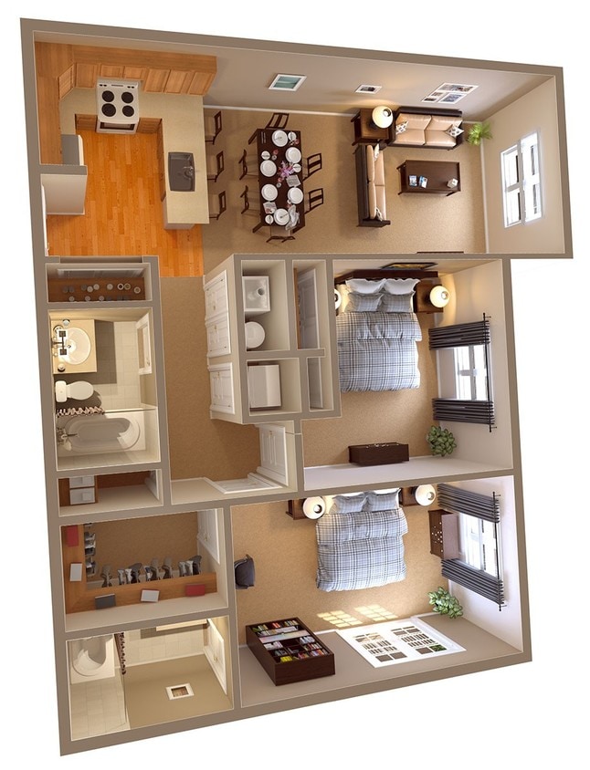 Floor Plan - The Franklin