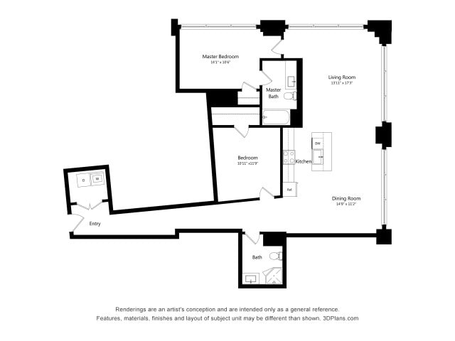 Floor Plan - The Crawford