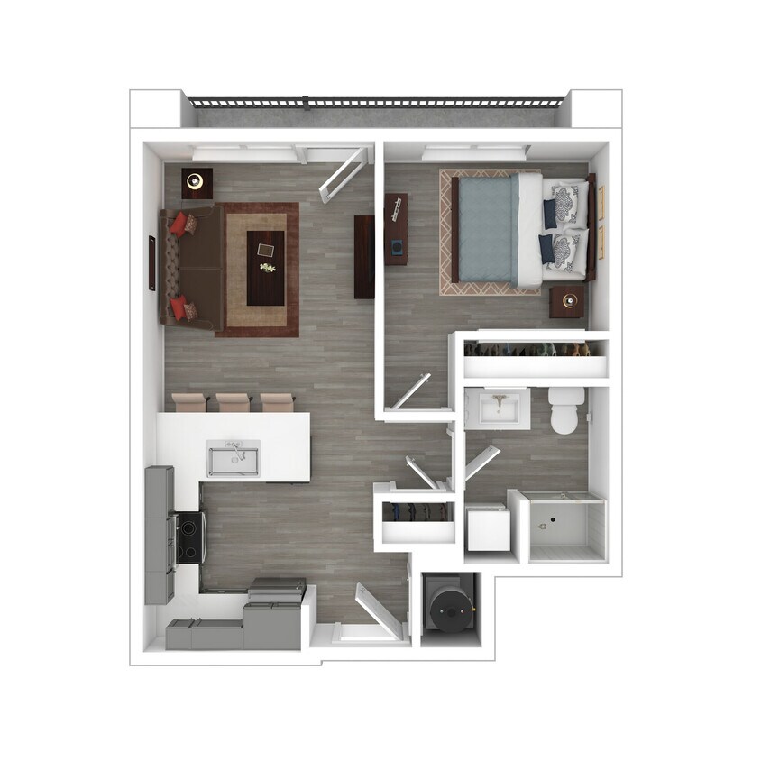 Floor Plan - The Glamour