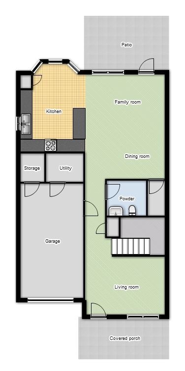 Floor Plan-1st Floor - Buffalo Soldier Acres (JENL)