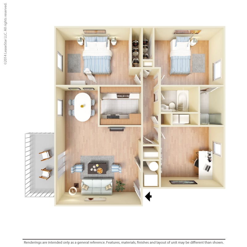 Floor Plan - Pasadena