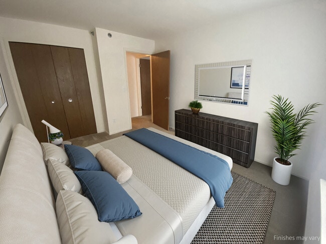 Moonflower Bedroom - Southport Apartments