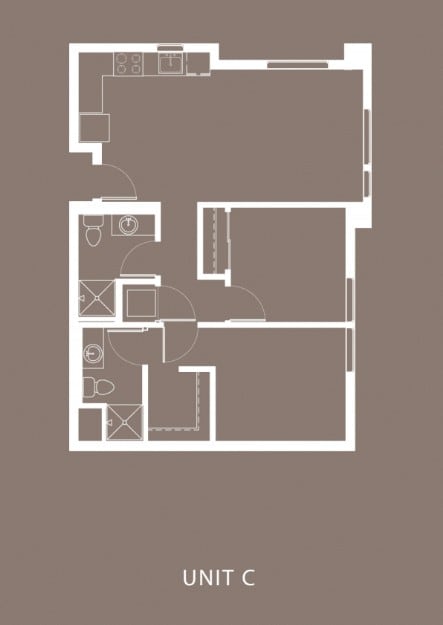 Floor Plan - 2 Bed B