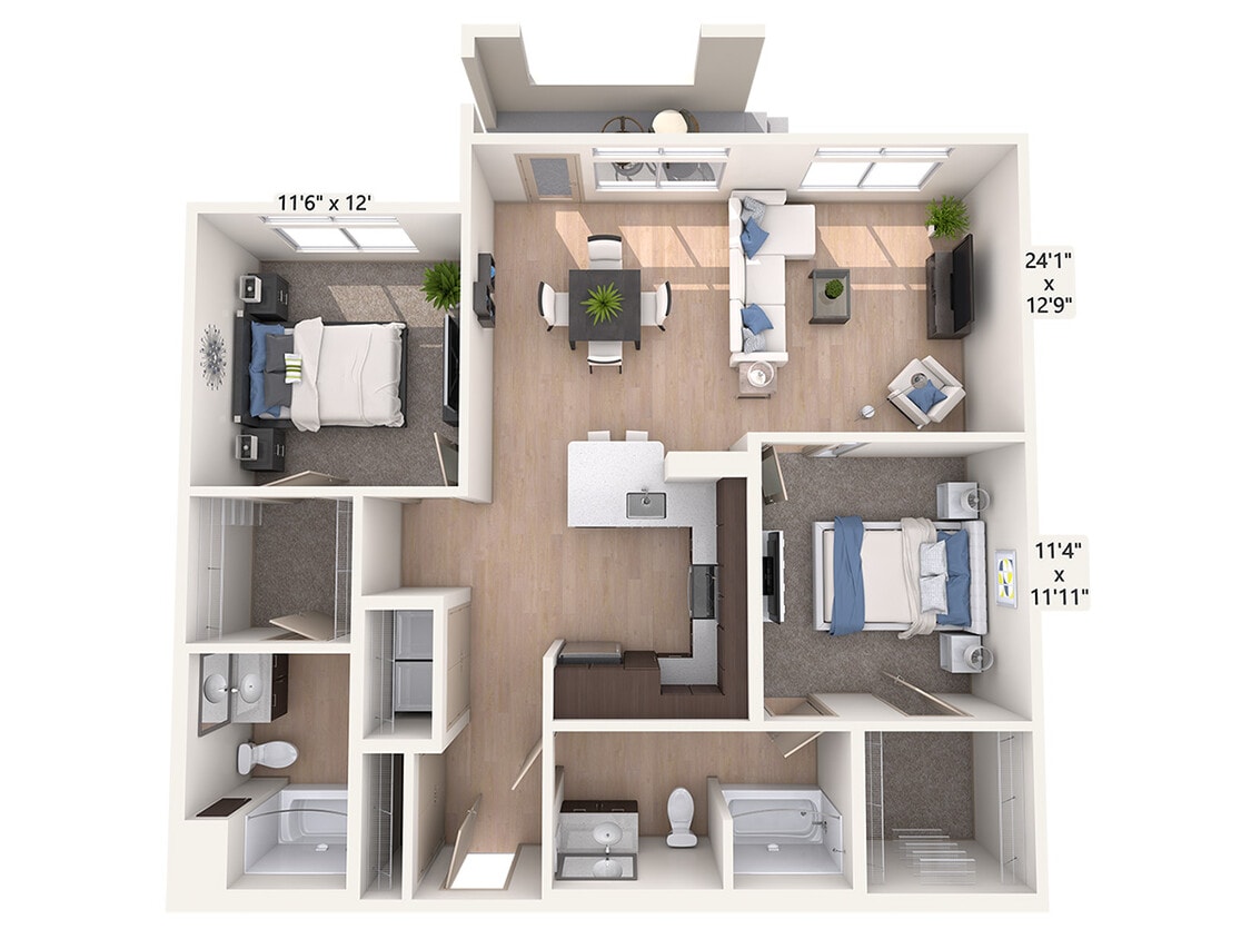 Floor Plan - B11-B-Esp
