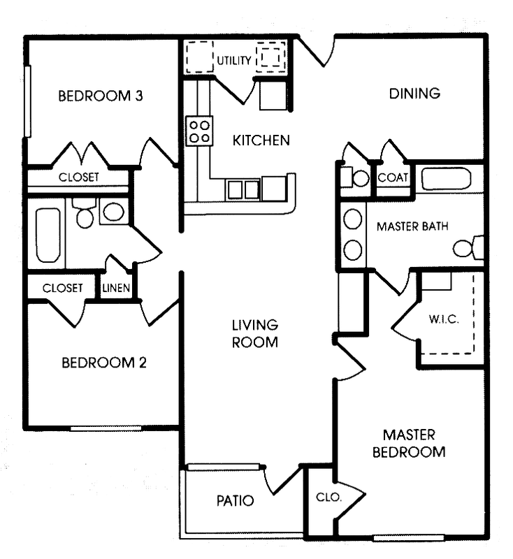 Floor Plan - The Egret