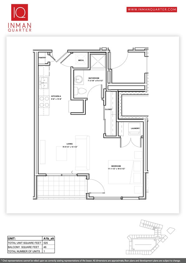 Floor Plan - A1BALT