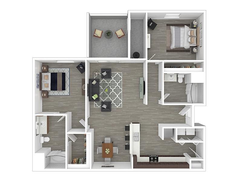 Floor Plan - 2x2-1137- Classic