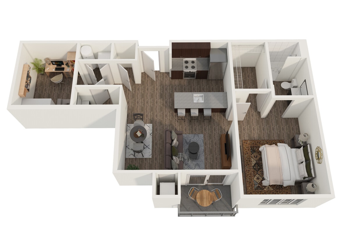 Floor Plan - Mahogany