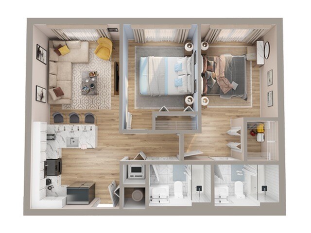 2br - 2 ba - Colada
