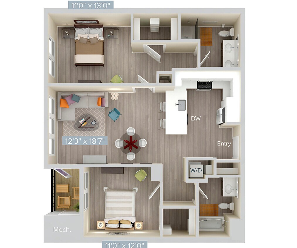 Floor Plan - B2-urb-1093