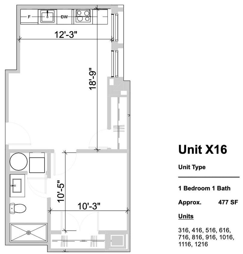 Floor Plan - X16