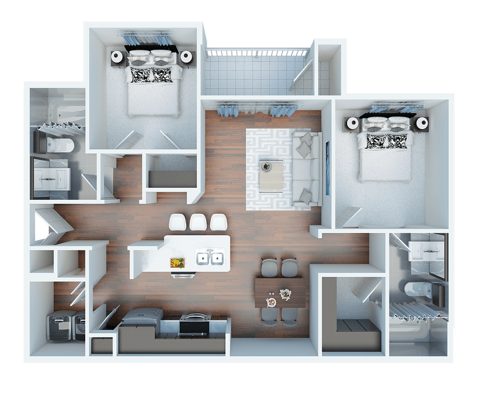 B1 floor plan The View at Crown Ridge - B1
