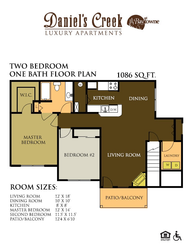 Floor Plan - 2B1B L
