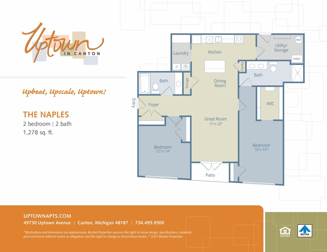 Floor Plan - The Naples