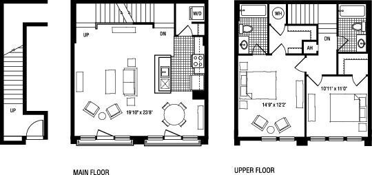 2MA floor plan The Clarendon - 2MA