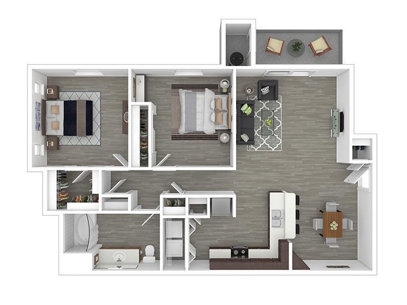 Floor Plan - 2x1-1022- Partial Renovation
