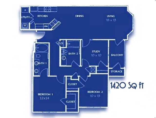 3BR/2BA - 3 Bed 2 Bath Garden