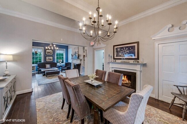 Unique Historic Clubhouse with Ample Seating - The Residences at the Manor Apartments