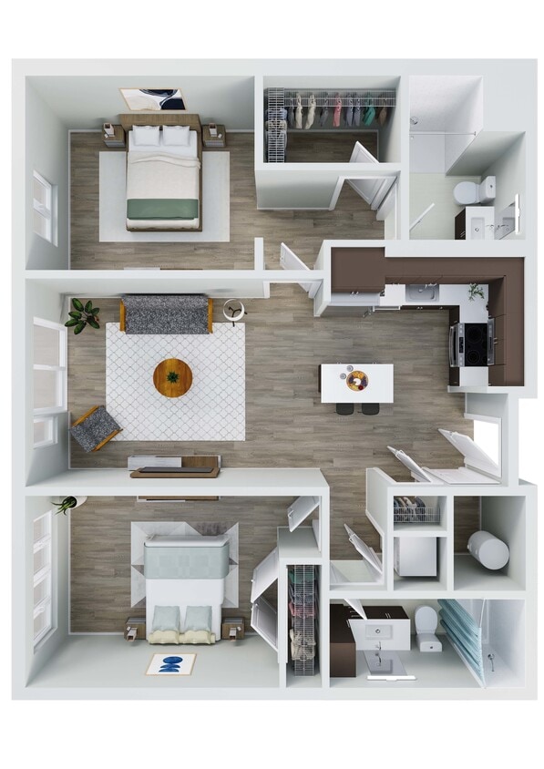 Lombard - Lombard: 2 Bedroom Apartment