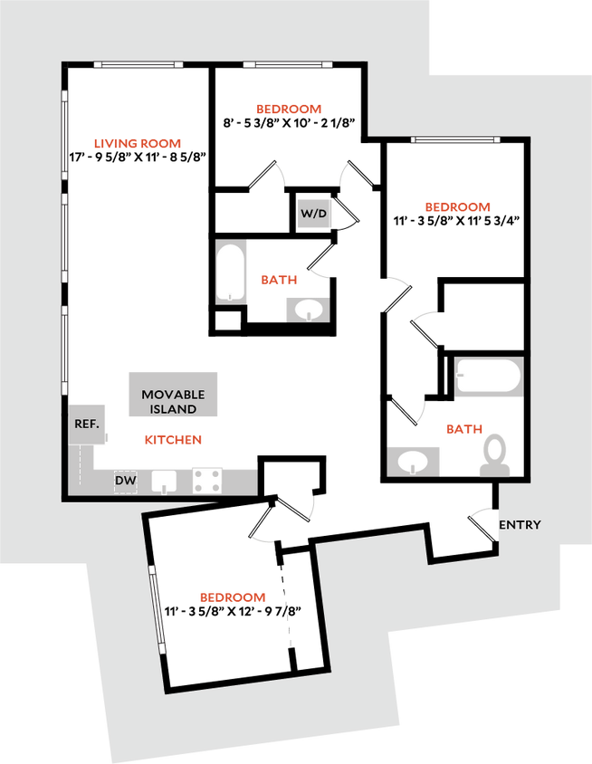 Floor Plan - Plan 3H