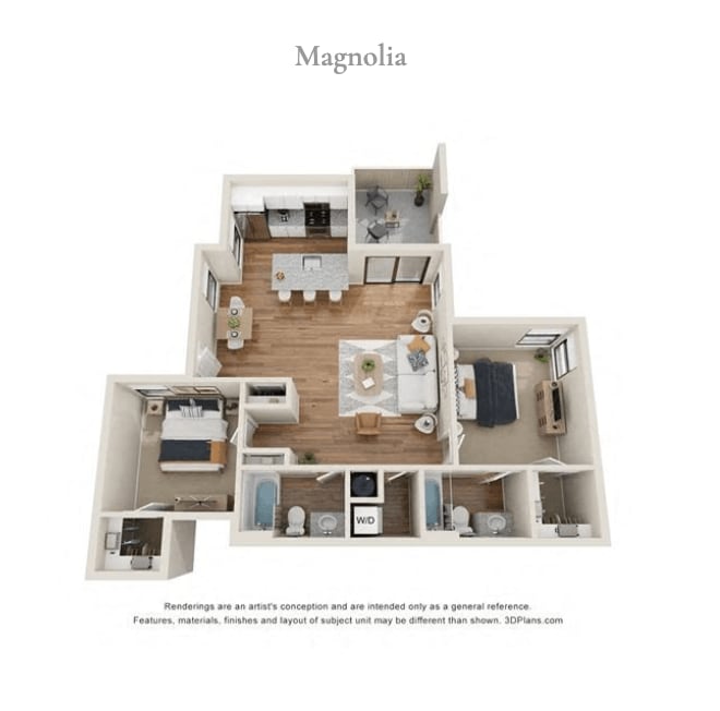 Floor Plan - Magnolia
