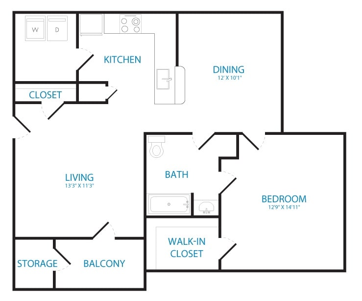 Floor Plan - The Martinsburg