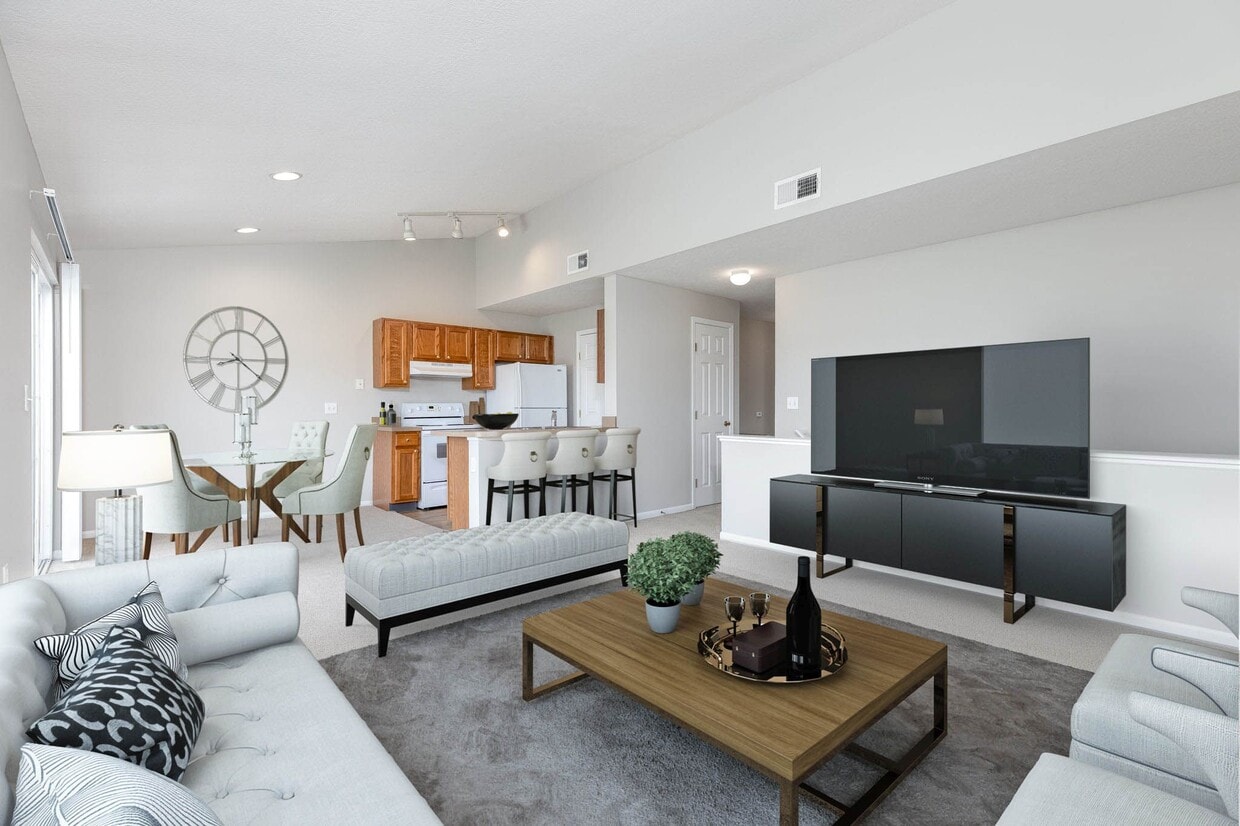 Floor Plan - 2 Bedroom Garden, Upstairs