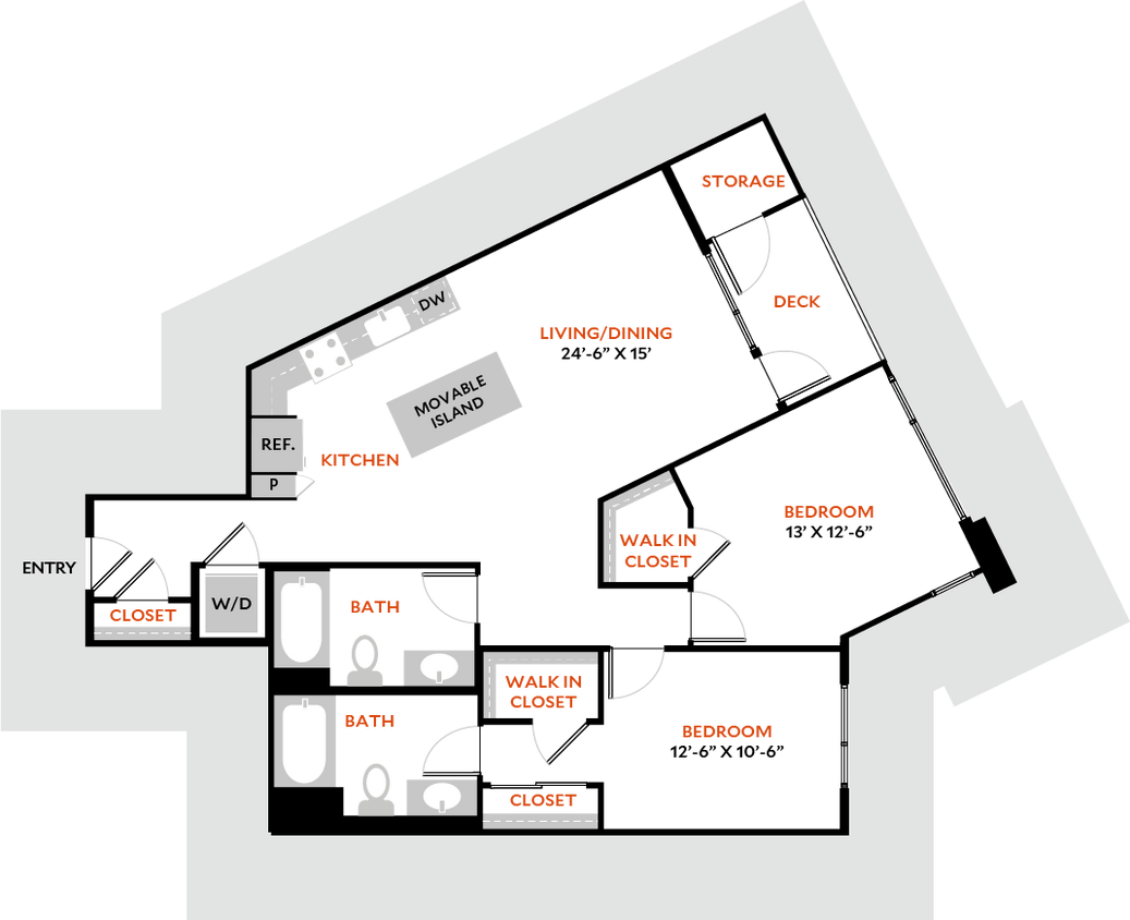 Floor Plan - Plan 2B