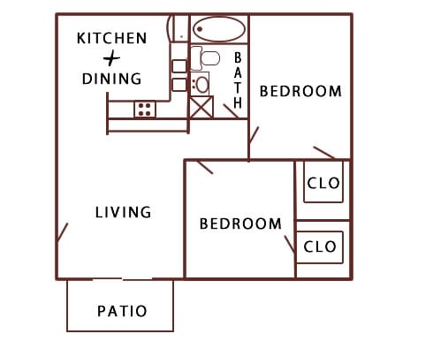 2 Bedroom - A - B1