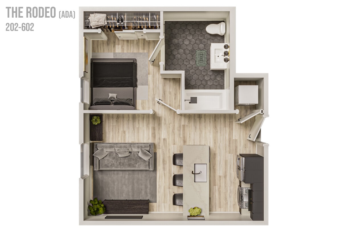 Floor Plan - The Rodeo