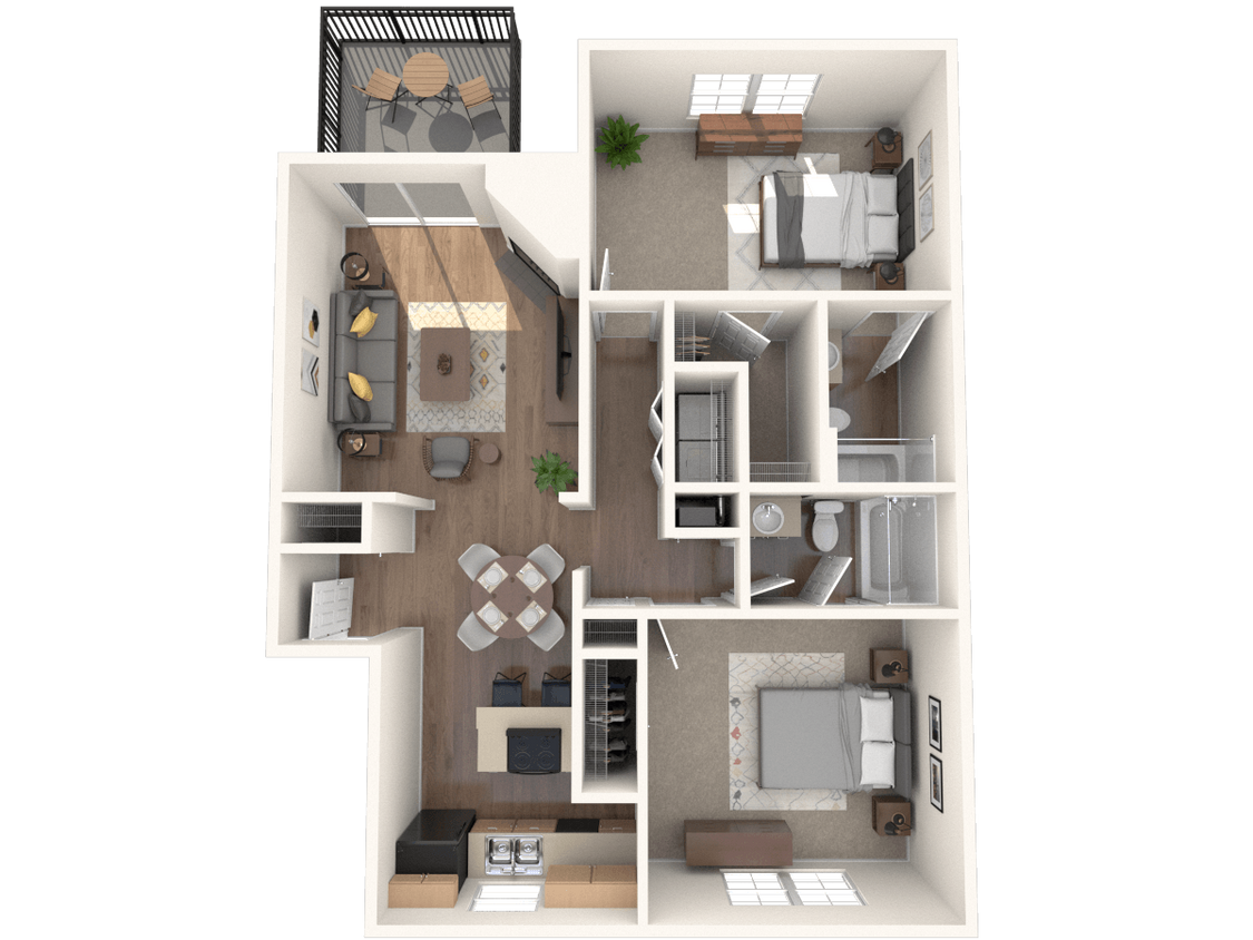 Floor Plan - Charleston (B4)