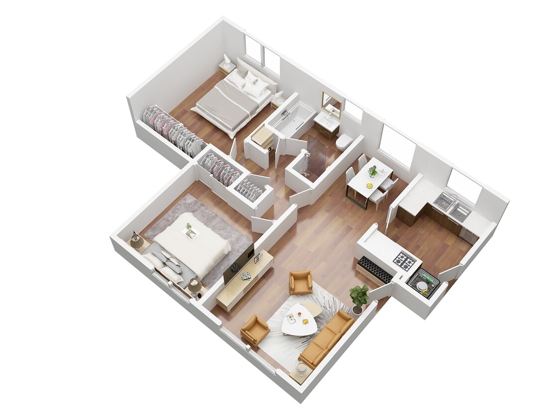 Floor Plan - Marina Del Rey