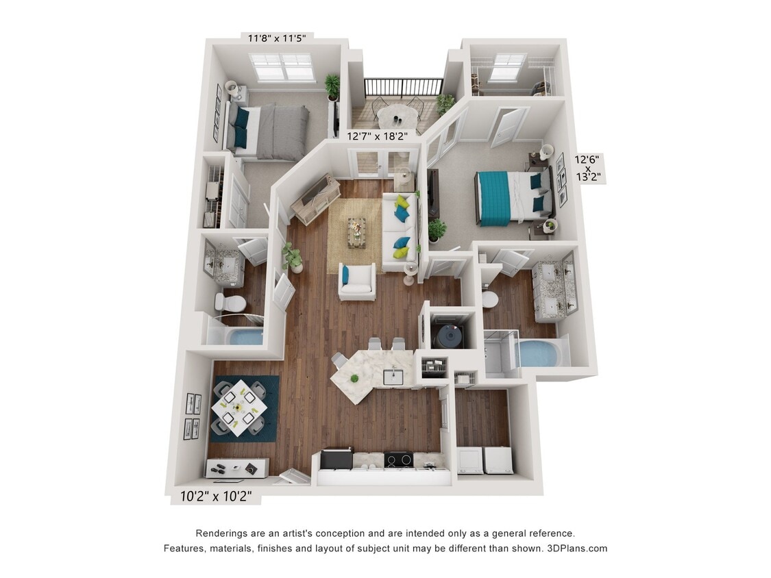Floor Plan - The Guilford