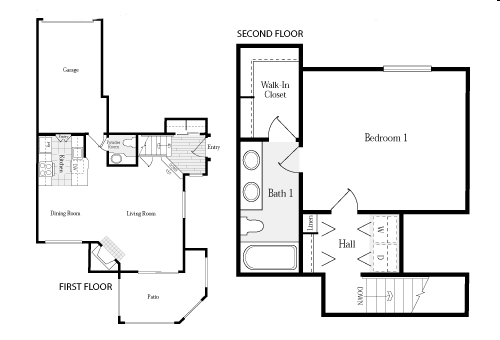 1BR/1.5BA - Rosemary