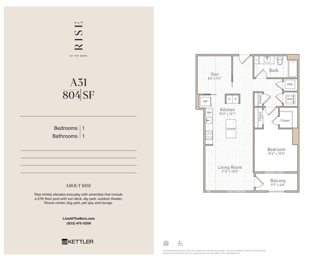 Floor Plan - A32A - Rise