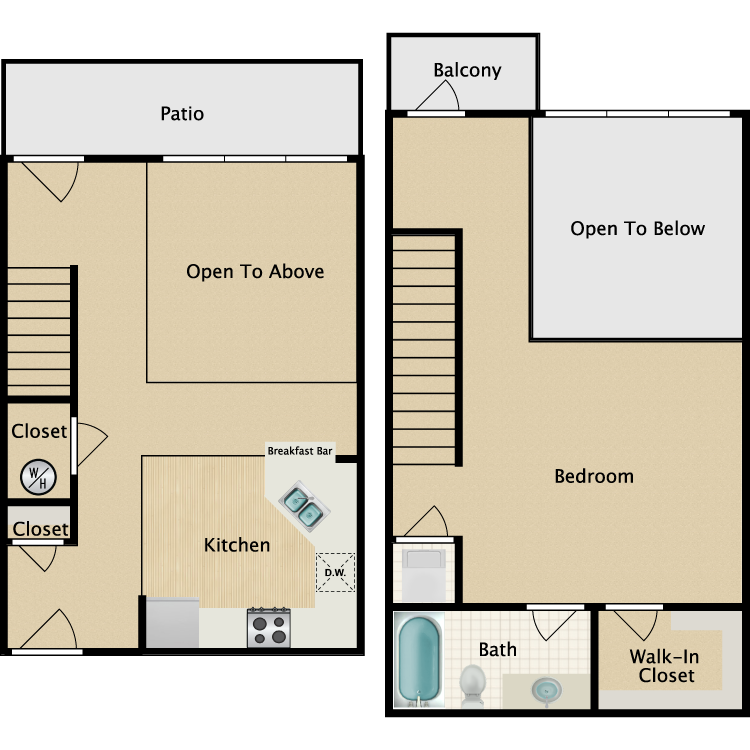 Floor Plan - Townhouse B