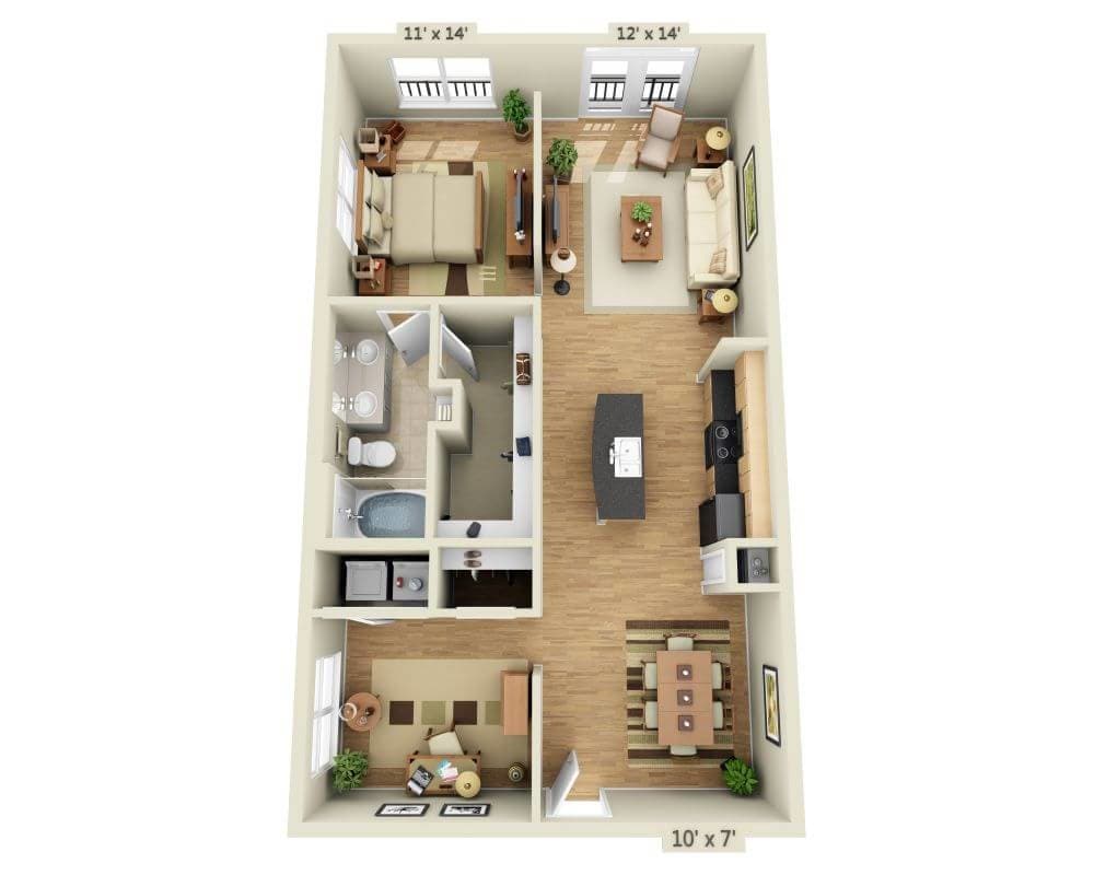 Floor Plan - Lakeside - Verona