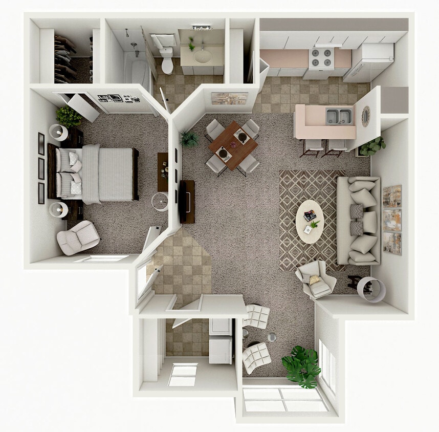 Floor Plan - The Aspen