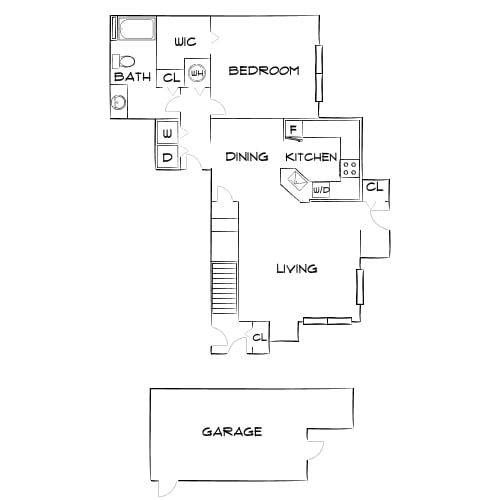 Floor Plan - Design 1C Premier