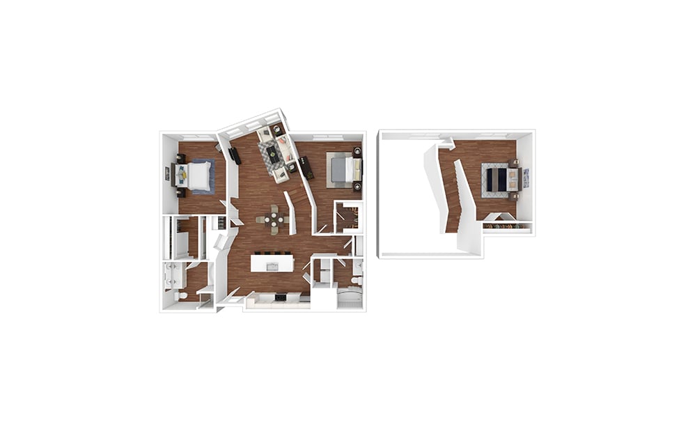 Floor Plan - Toffee