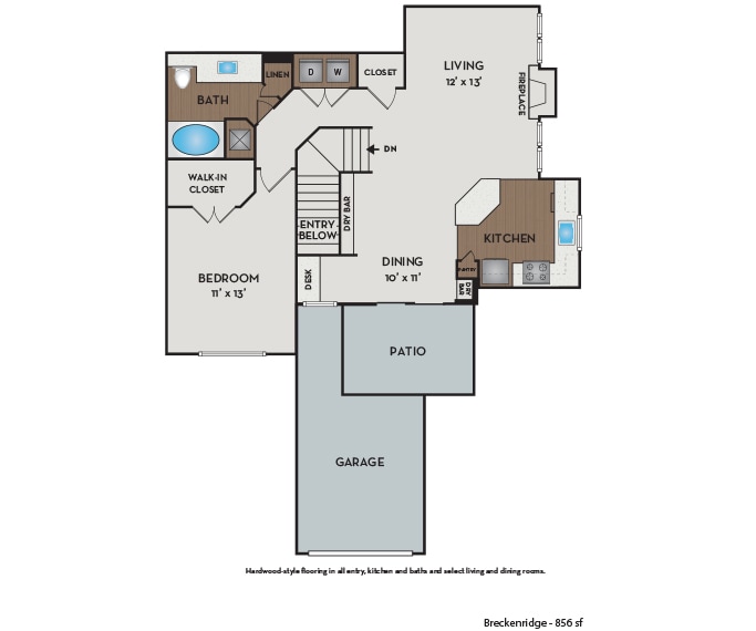 Floor Plan - Breckenridge