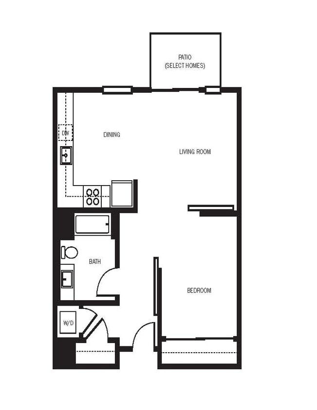 Floor Plan - 1X1 B6