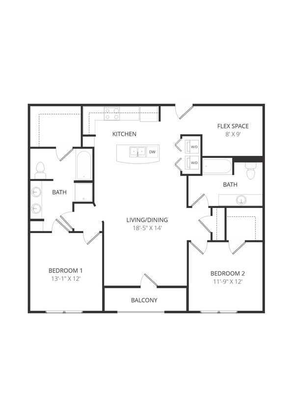 Floor Plan - Building F FB6