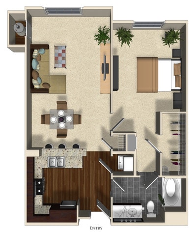 Floor Plan - Lavender
