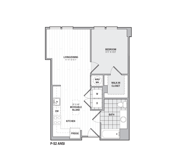 Floor Plan - Studio-S2 Ansi