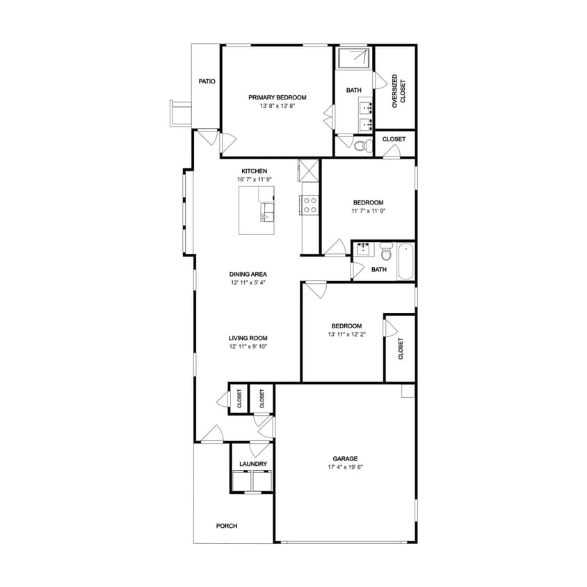 Floor Plan - Plan 1